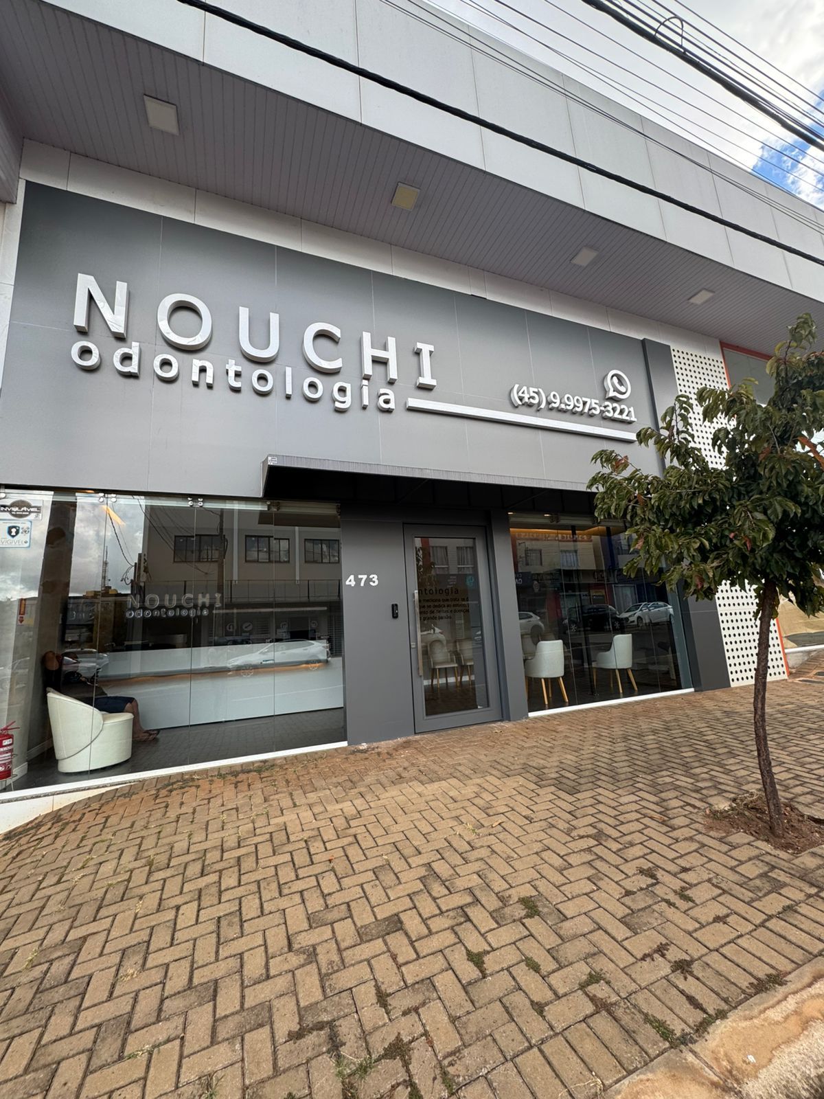 Fachada Nouchi Odontologia - Cascavel/PR